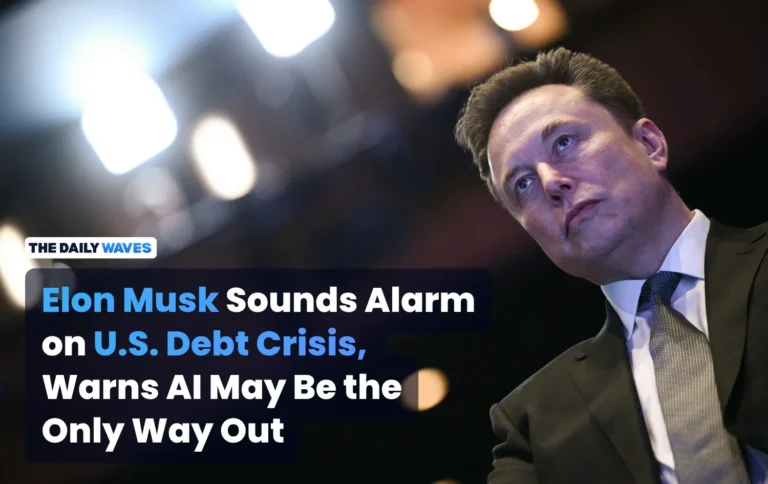 Elon Musk Sounds Alarm on U.S. Debt Crisis, Warns AI May Be the Only Way Out