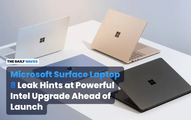 Microsoft Surface Laptop 8 Leak Hints at Powerful Intel Upgrade Ahead of Launch