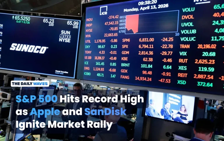 S&P 500 Hits Record High as Apple and SanDisk Ignite Market Rally