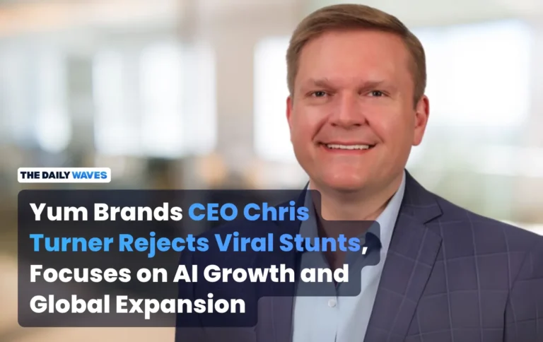 Yum Brands CEO Chris Turner Rejects Viral Stunts, Focuses on AI Growth and Global Expansion